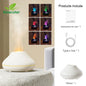 Volcanic Aroma Diffuser (with Color Flame Night Light)