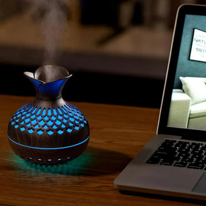 Wood Aroma Diffuser Humidifier